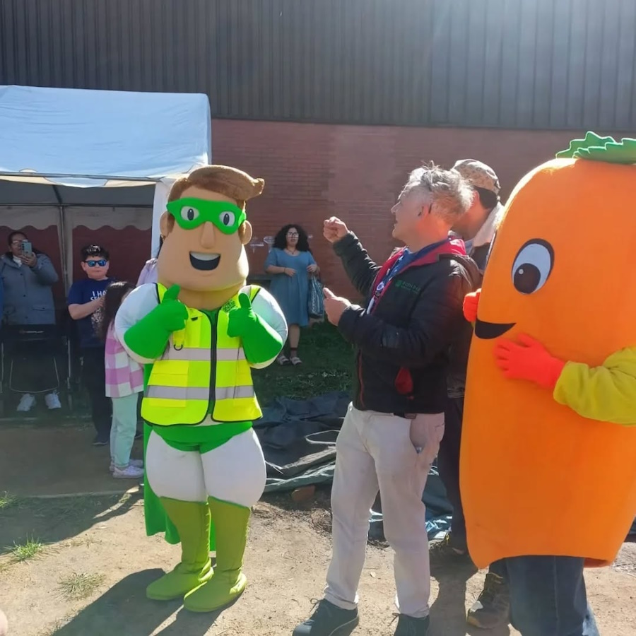click to see larger image easter bbq at the newbold community growing together community garden